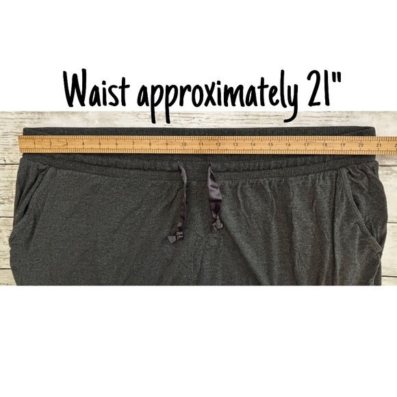 Torrid Sleep Women’s Gray Super Soft Crop Lounge Jogger (Size 3) - Picture 7 of 9